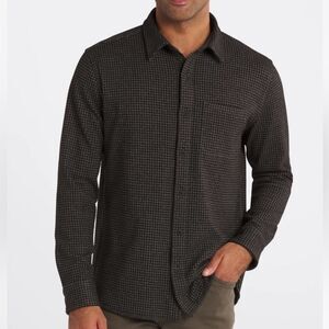 ALESBURY
Reversible Long Sleeve Doublecloth Shirt Grey Large Stitch Fix Nwt